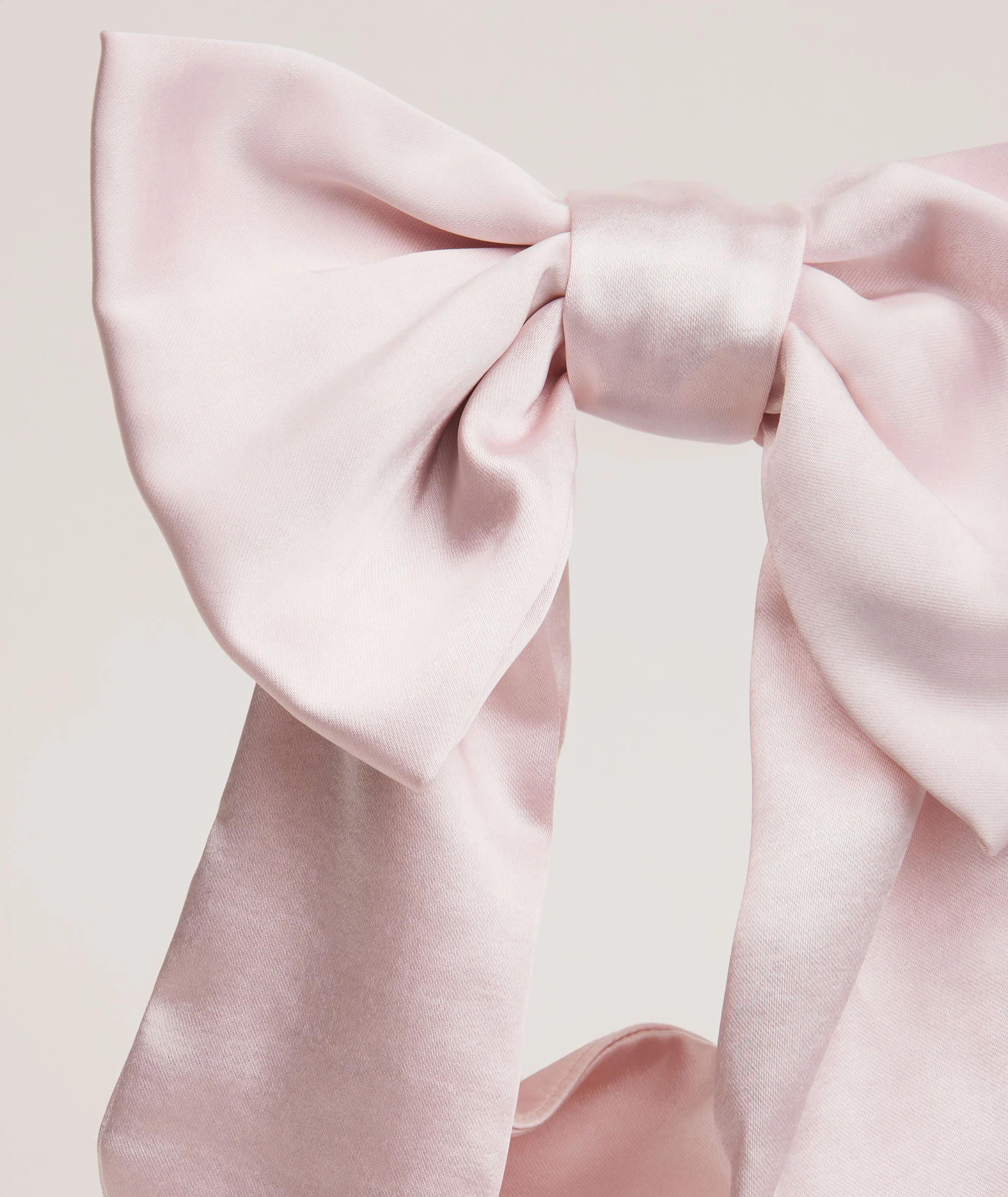Bow Detail Satin Pouch Bag - Image 34