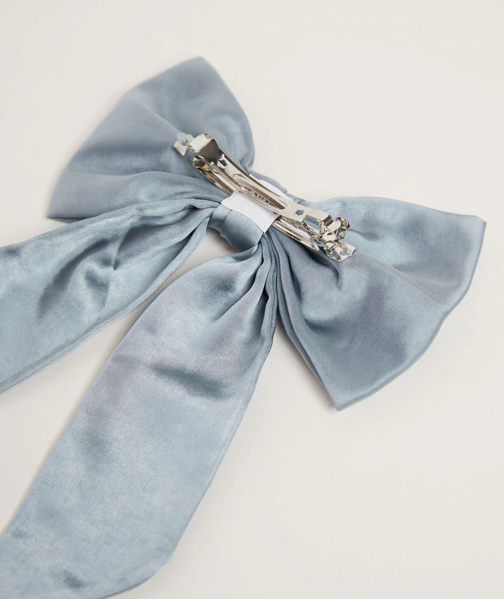 Bow Satin Hair Clip - Image 12