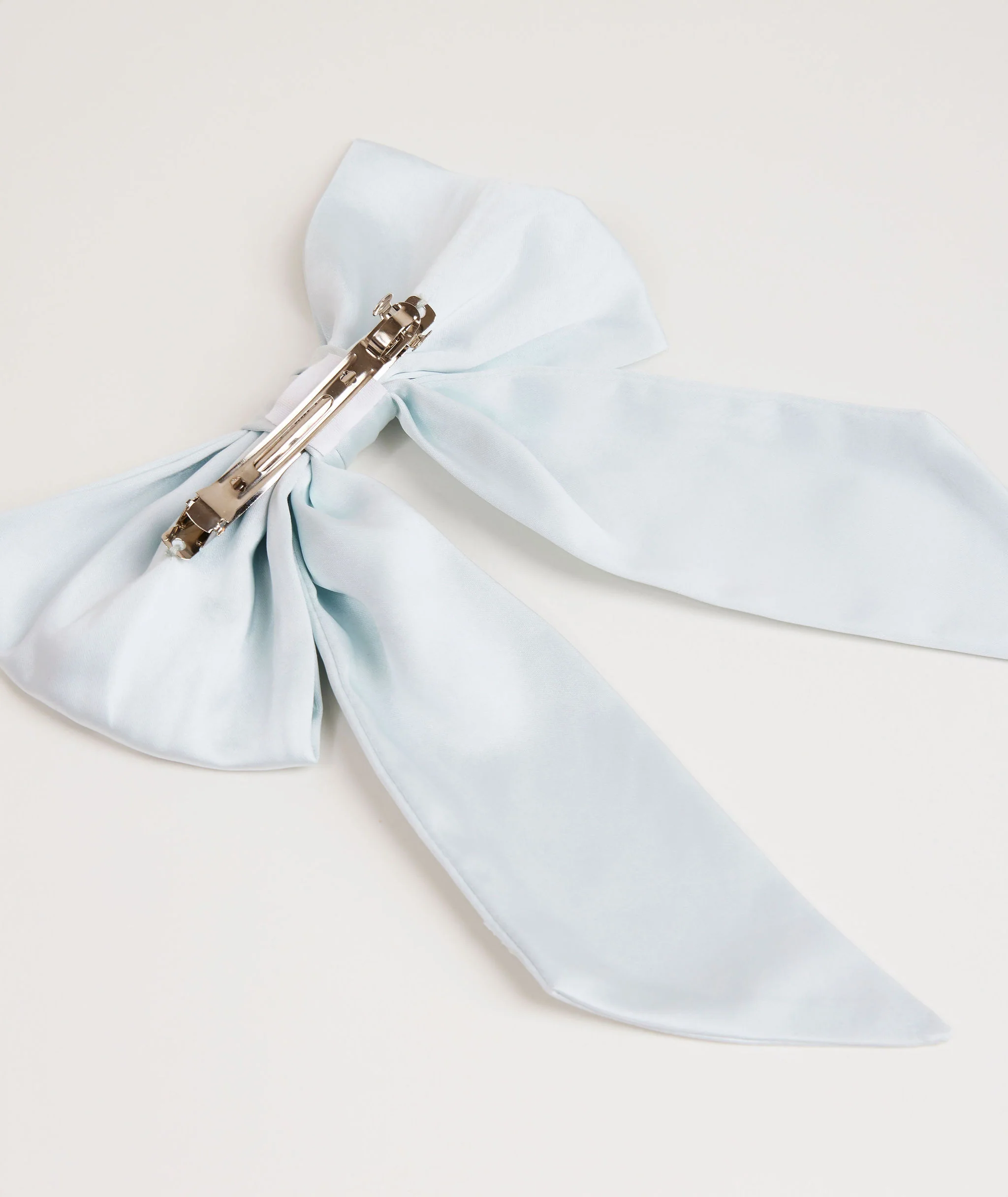 Bow Satin Hair Clip - Image 28