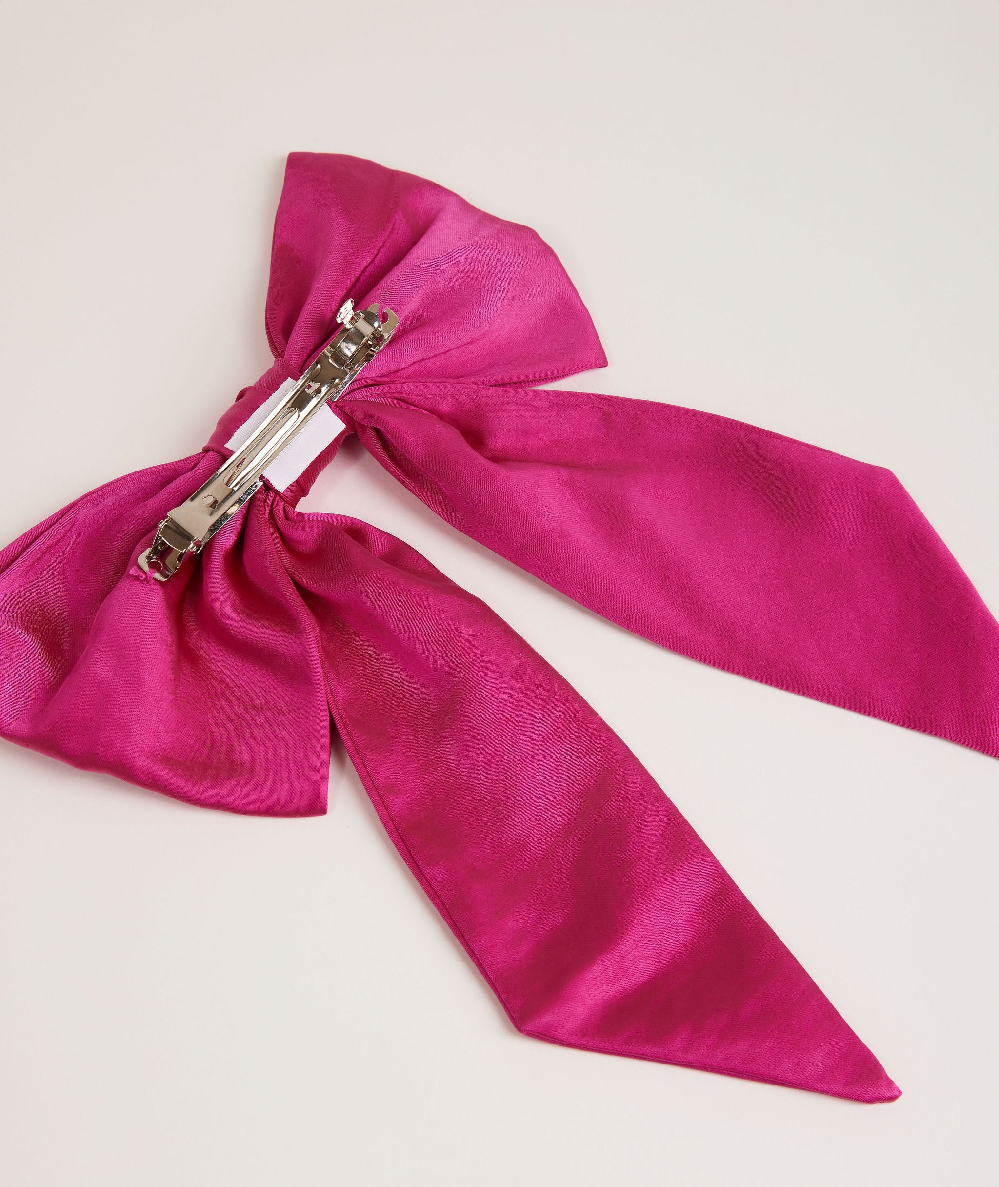 Bow Satin Hair Clip - Image 30