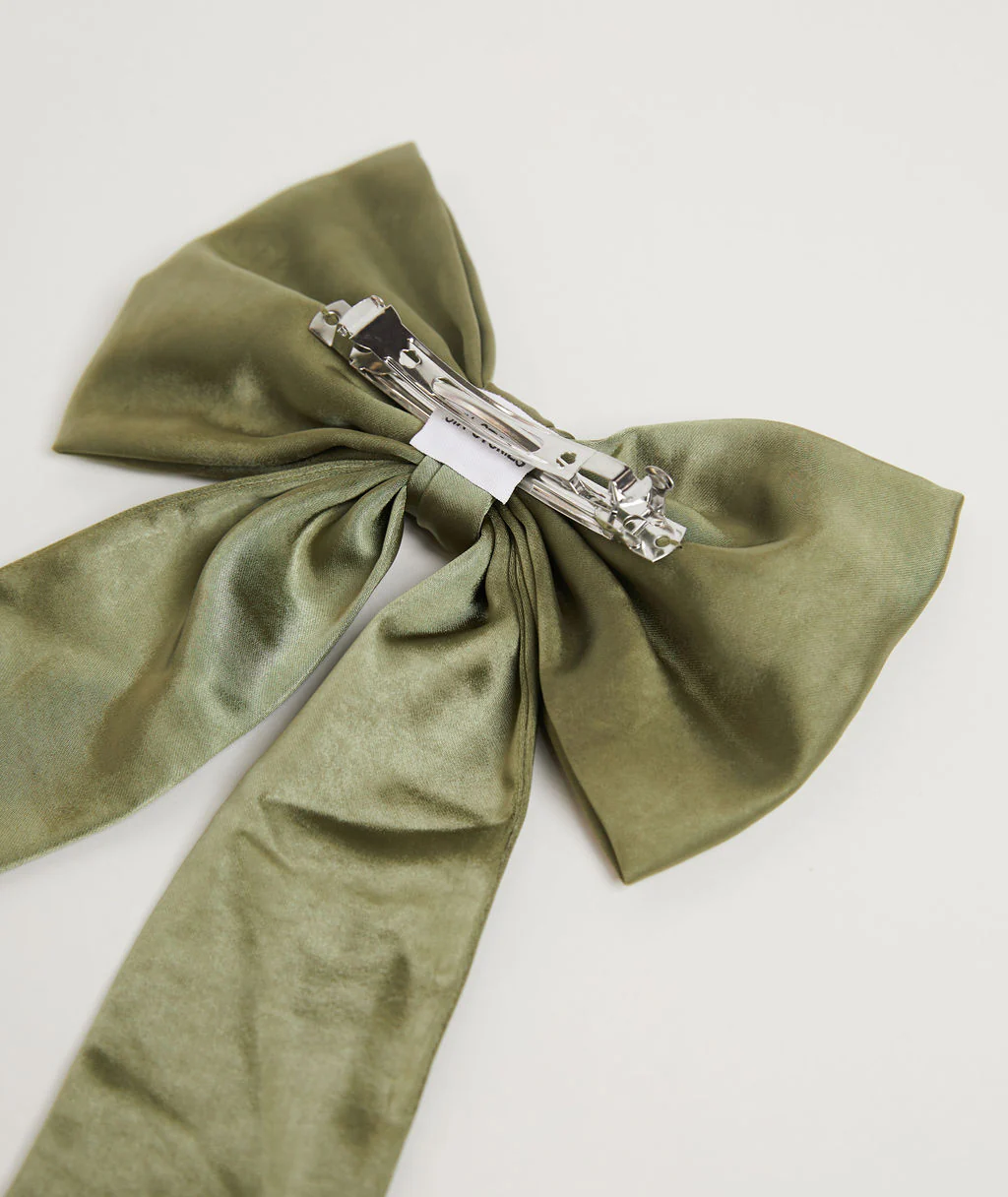 Bow Satin Hair Clip - Image 8