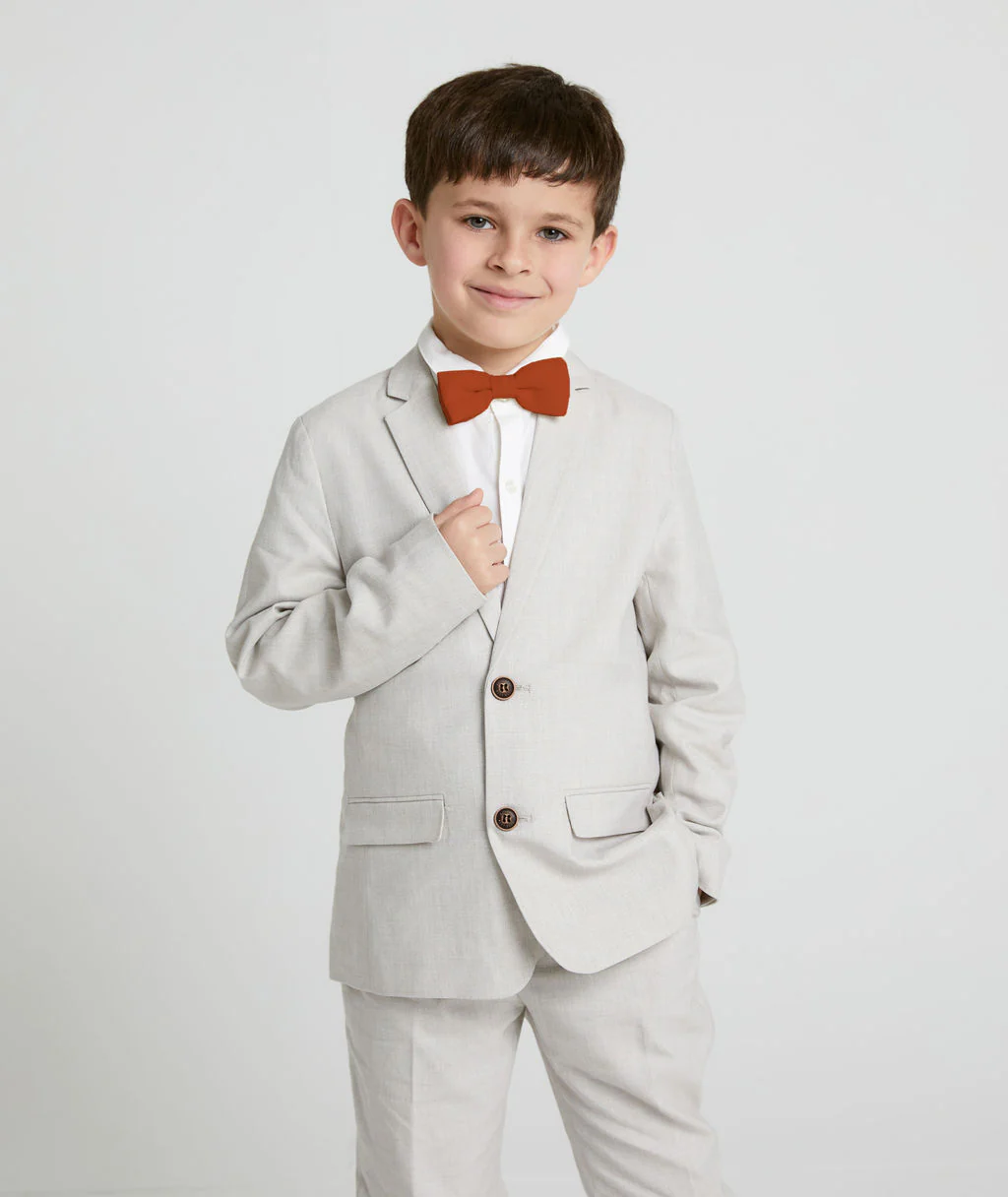 Boy's Chiffon Bow Tie - Image 11