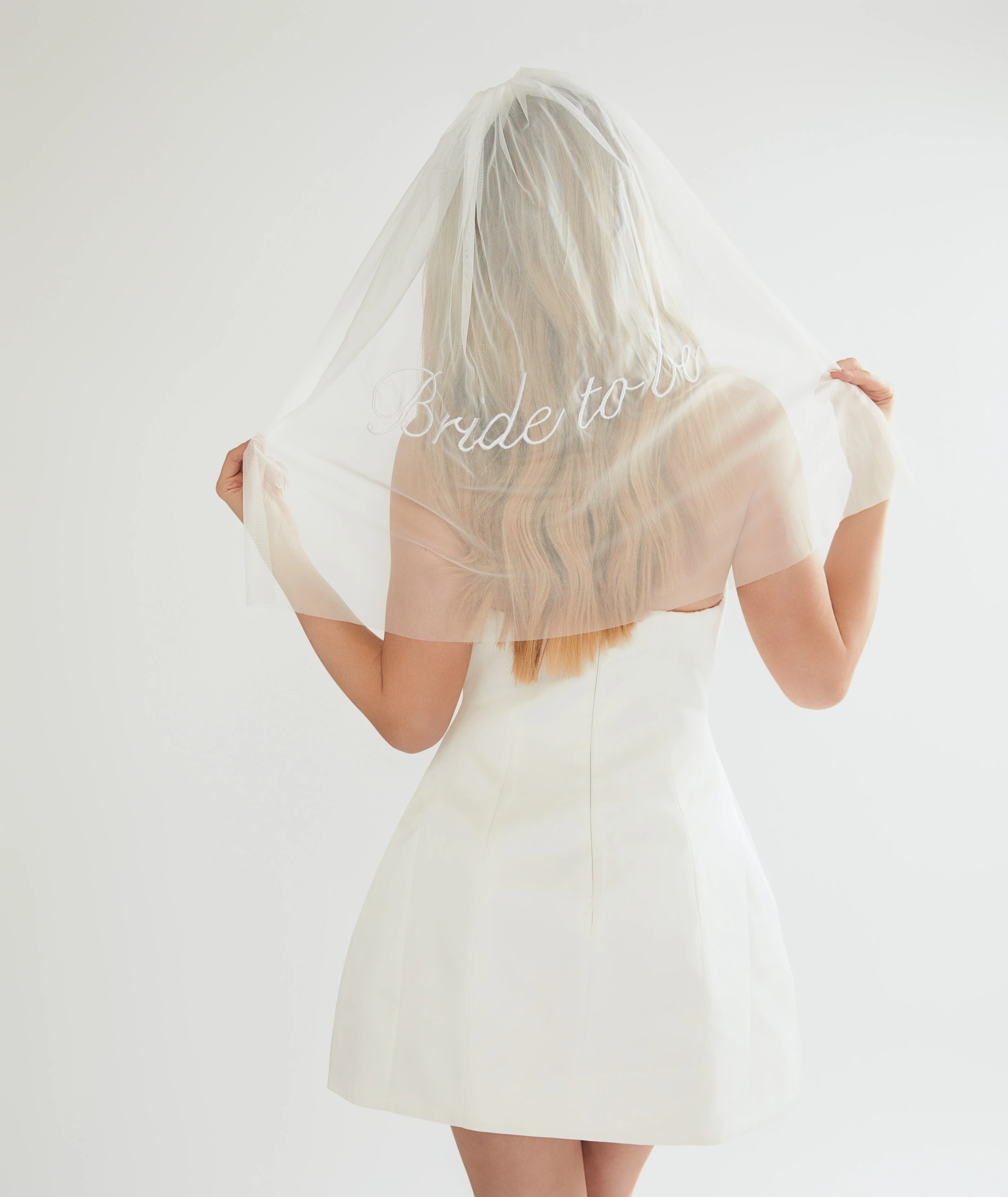 Bride To Be Tulle Veil - Image 3