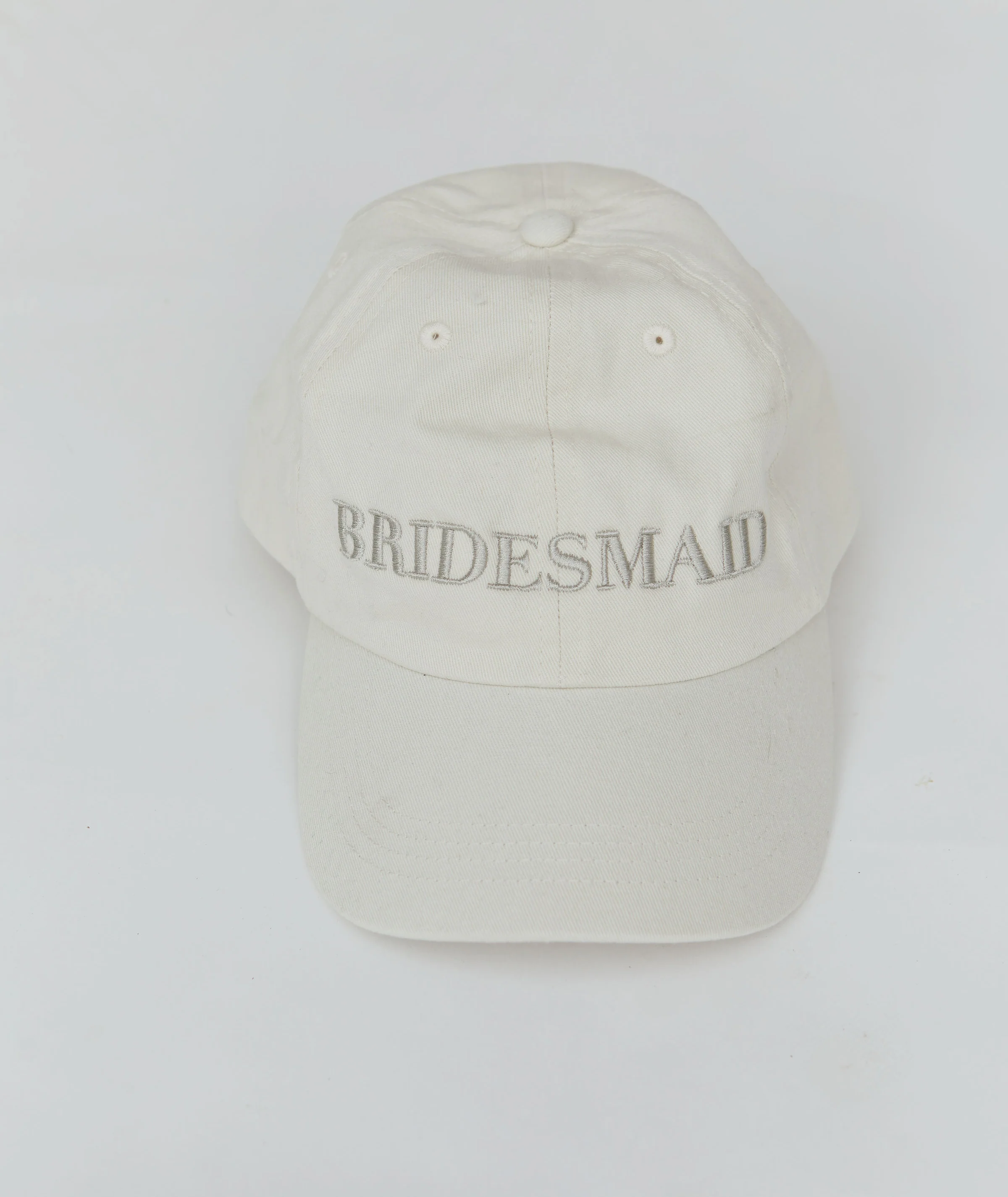 Bridesmaid Embroidered Baseball Cap - Champagne - Image 2
