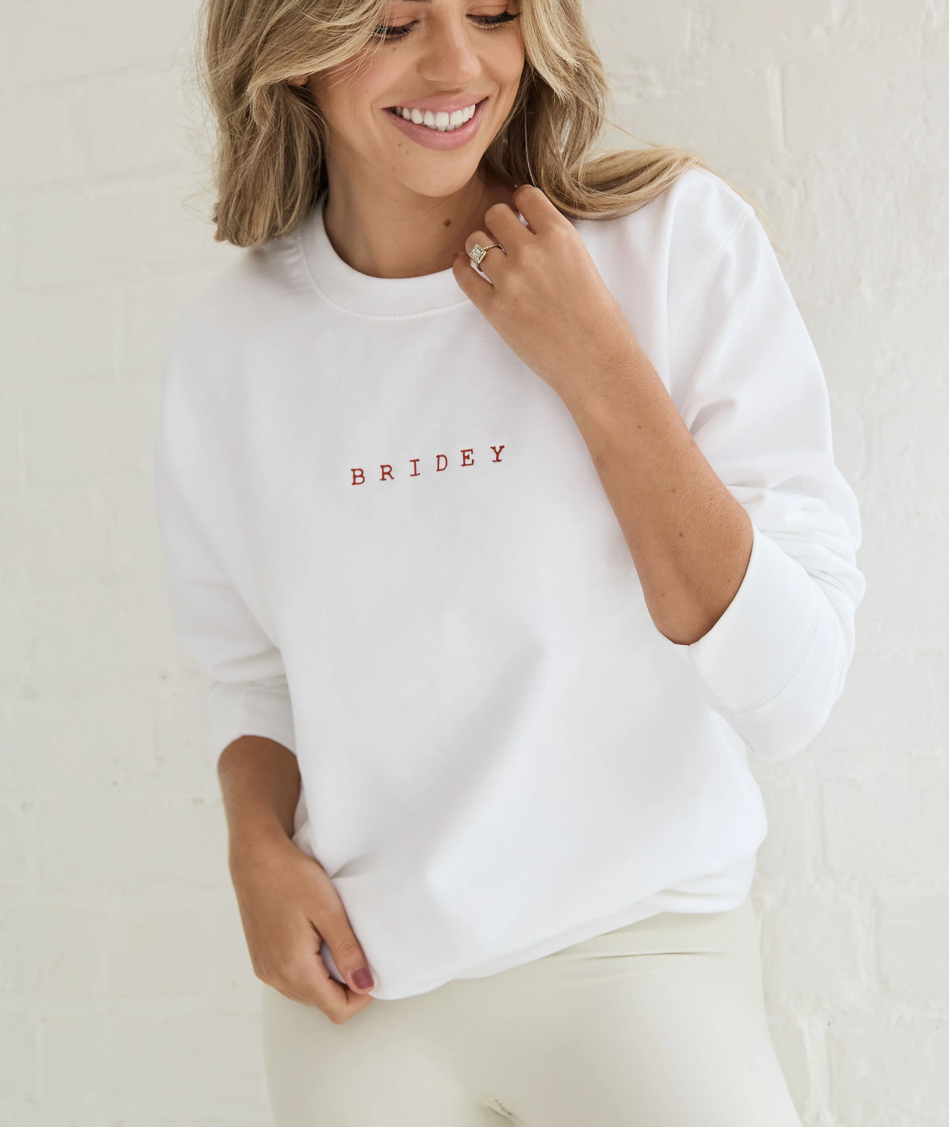 Bridey Sweat - White - Image 3
