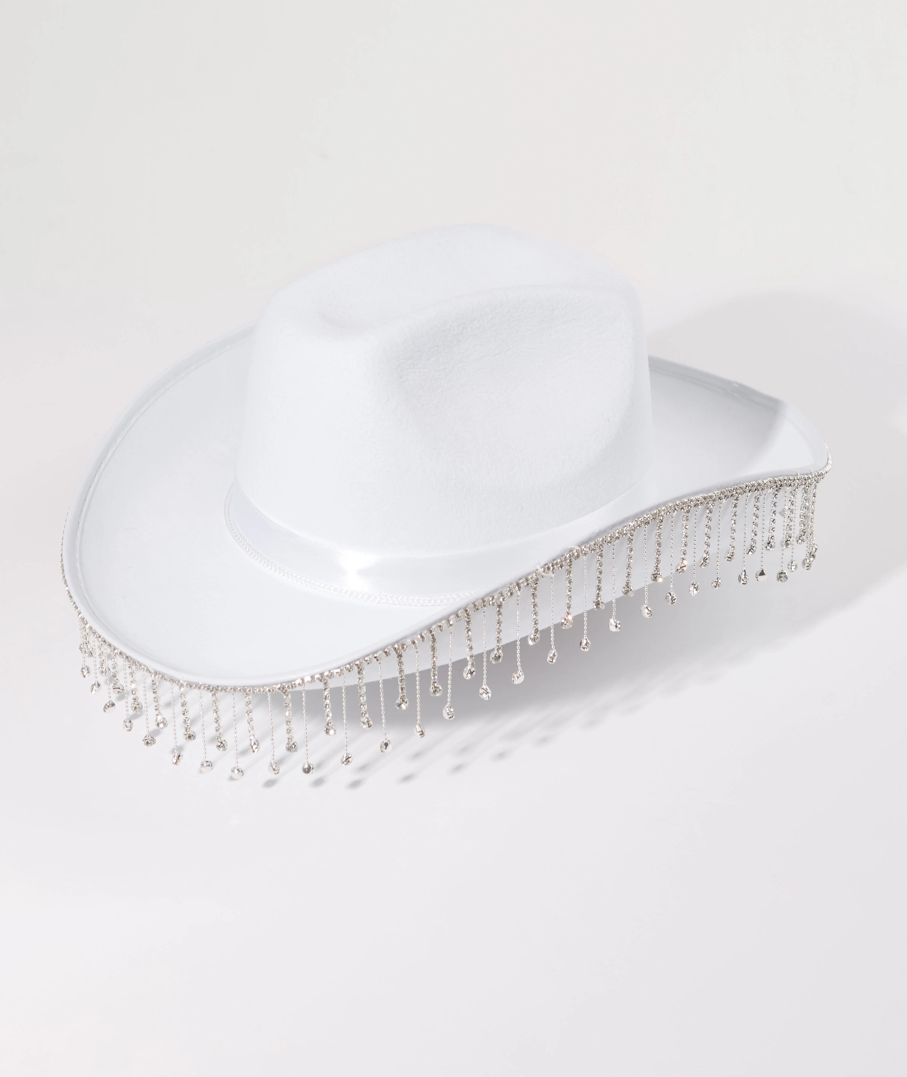 Diamante Tassel Cowboy Hat - Image 3