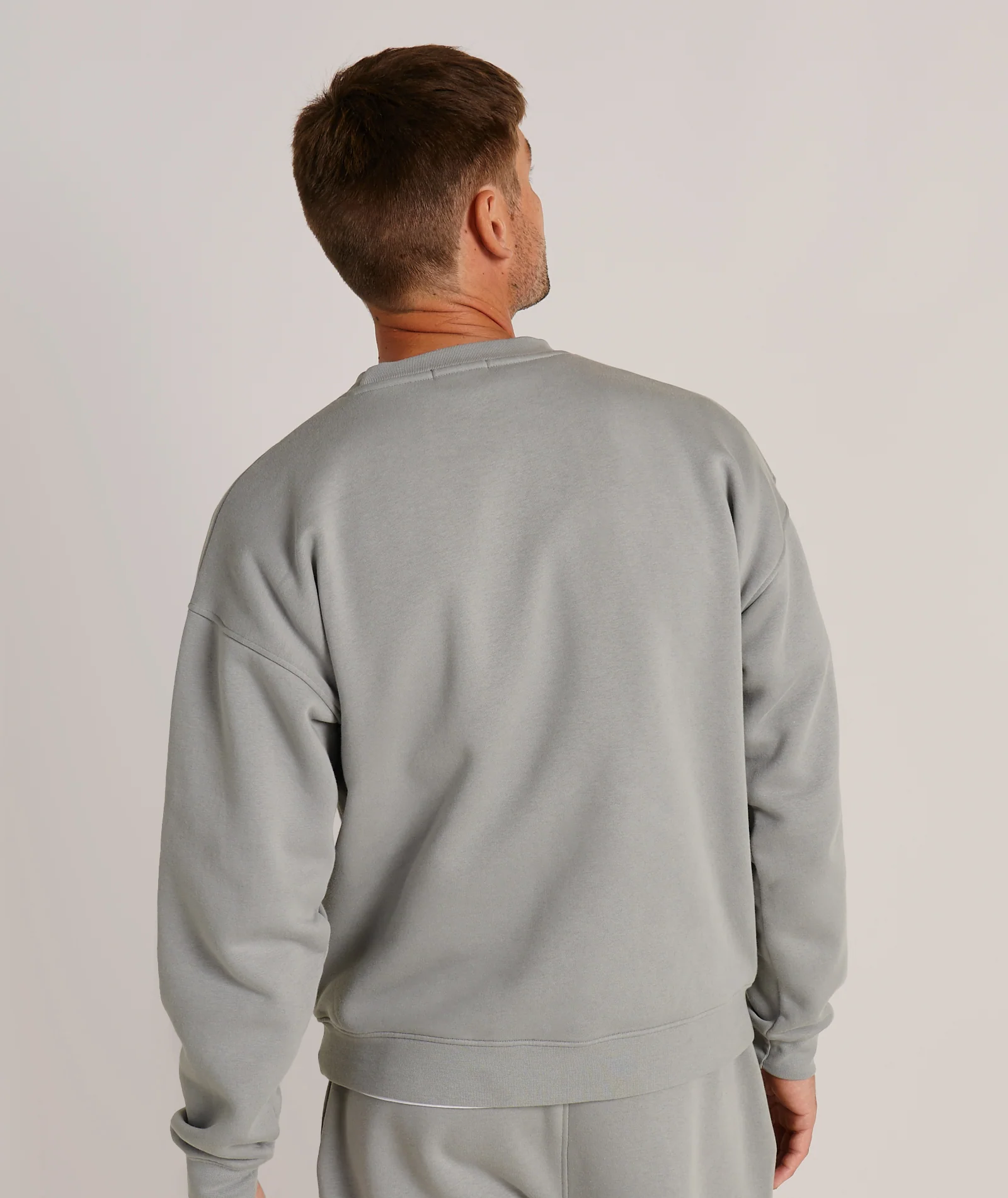 Hubby Graphic Sweatshirt - Grey - Image 5