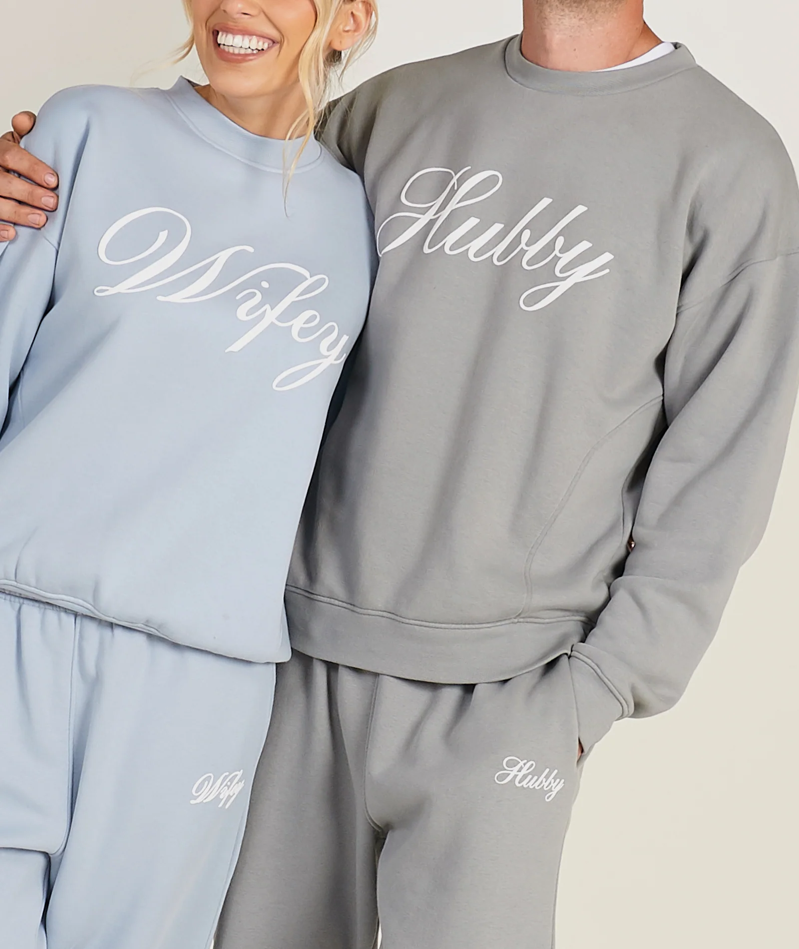 Hubby Graphic Sweatshirt - Grey - Image 6