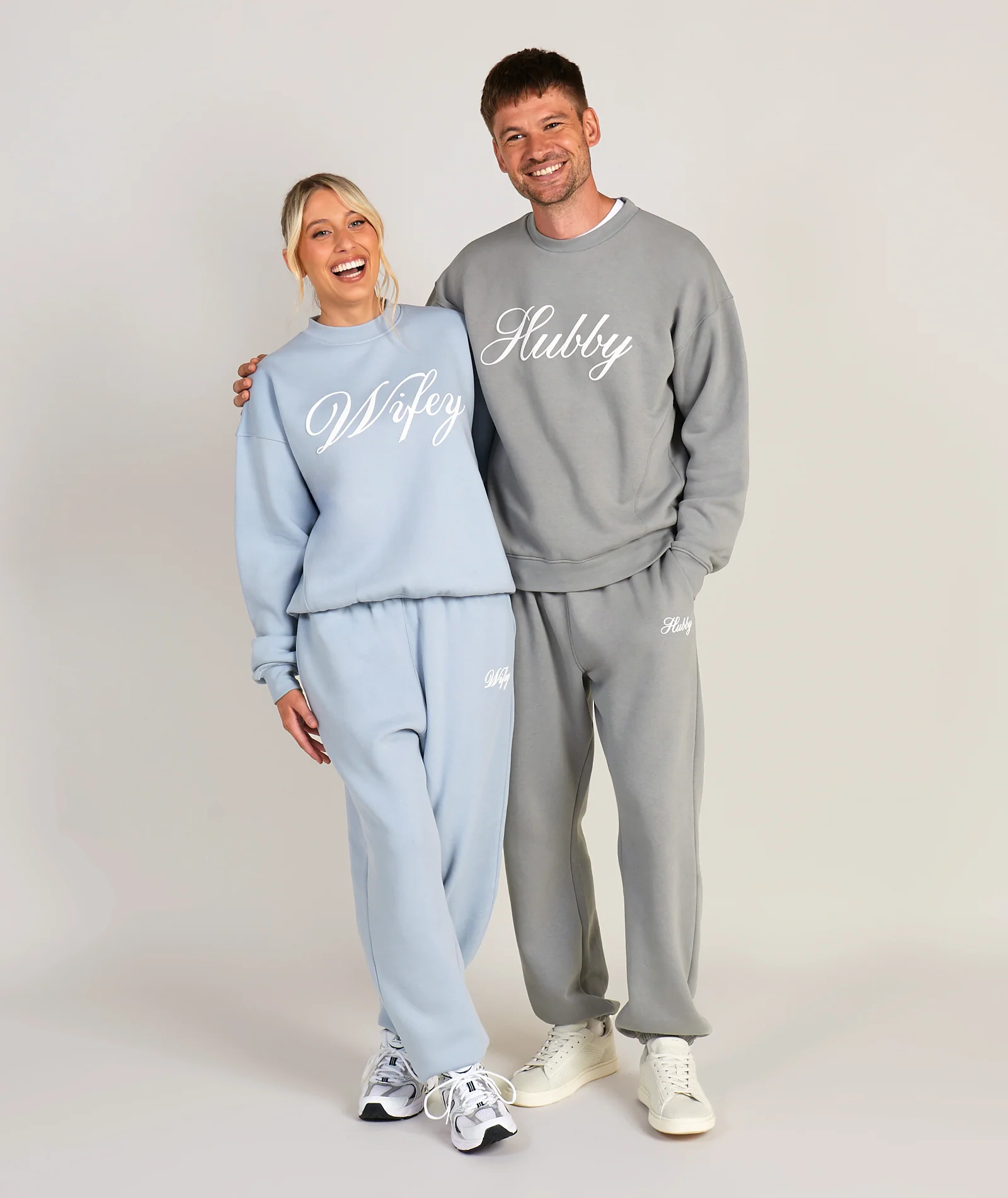 Hubby Graphic Sweatshirt - Grey - Image 7