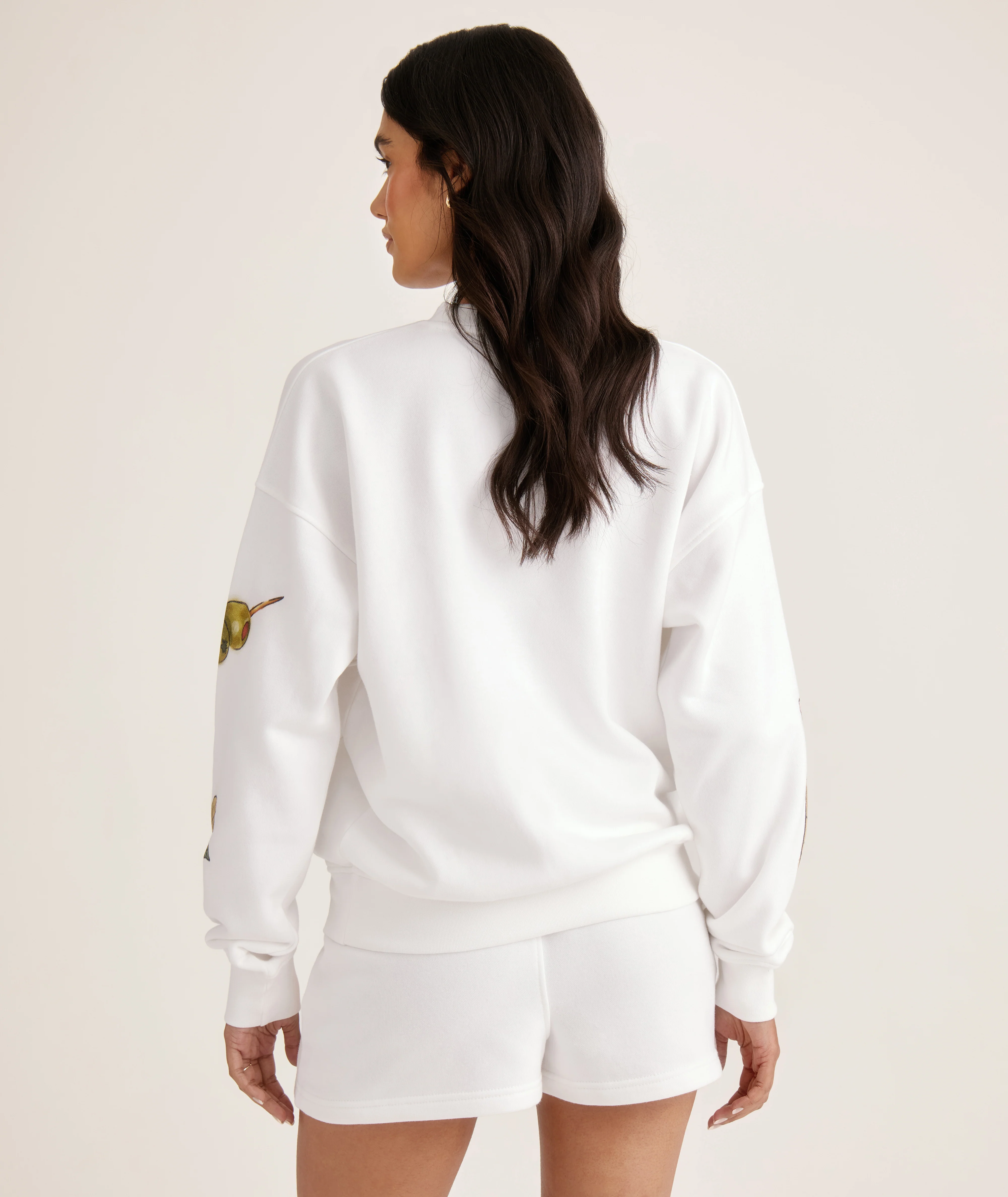 Italy Destination Sweatshirt - White - Image 5