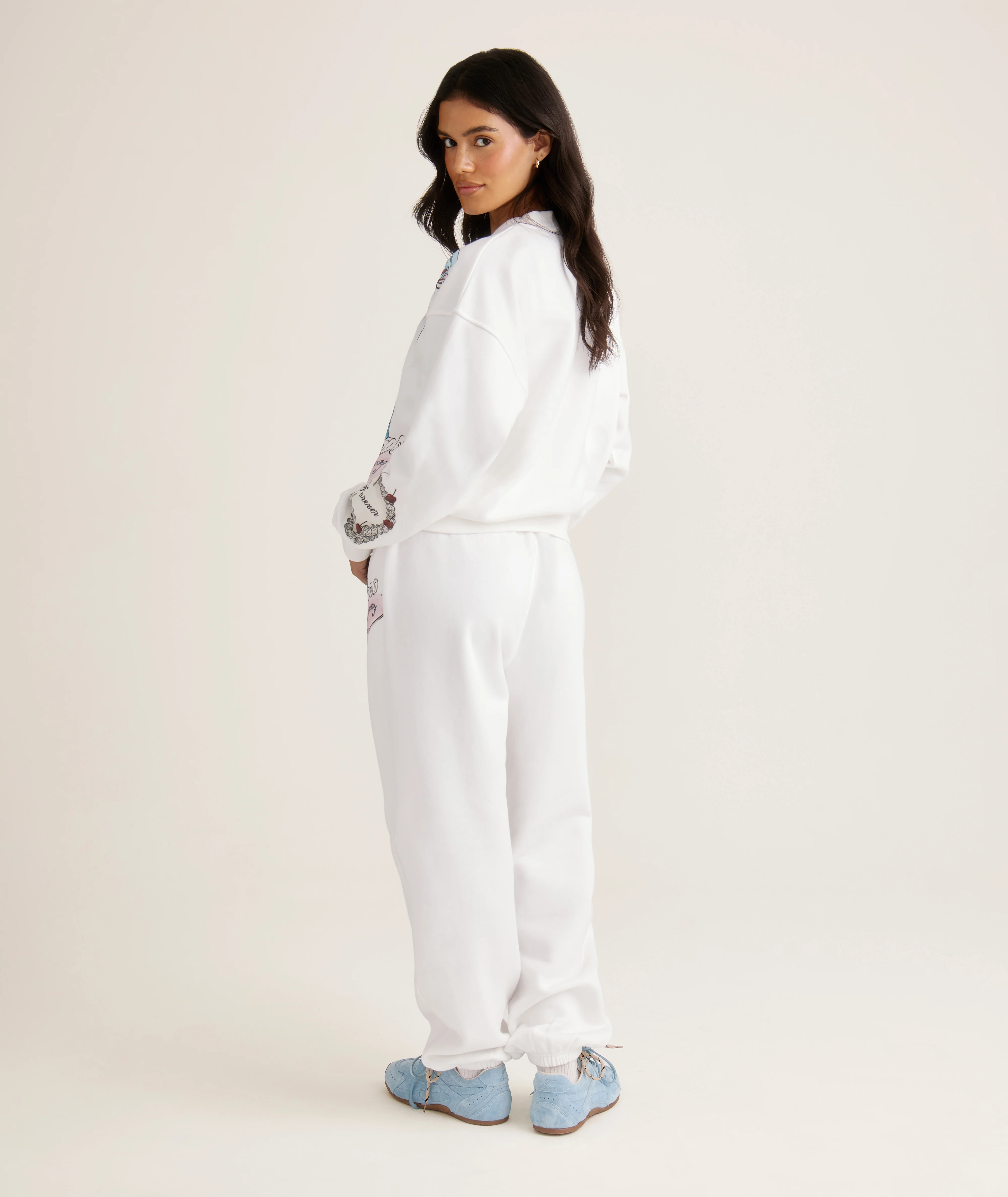 Las Vegas Destination Sweatpants - White - Image 4