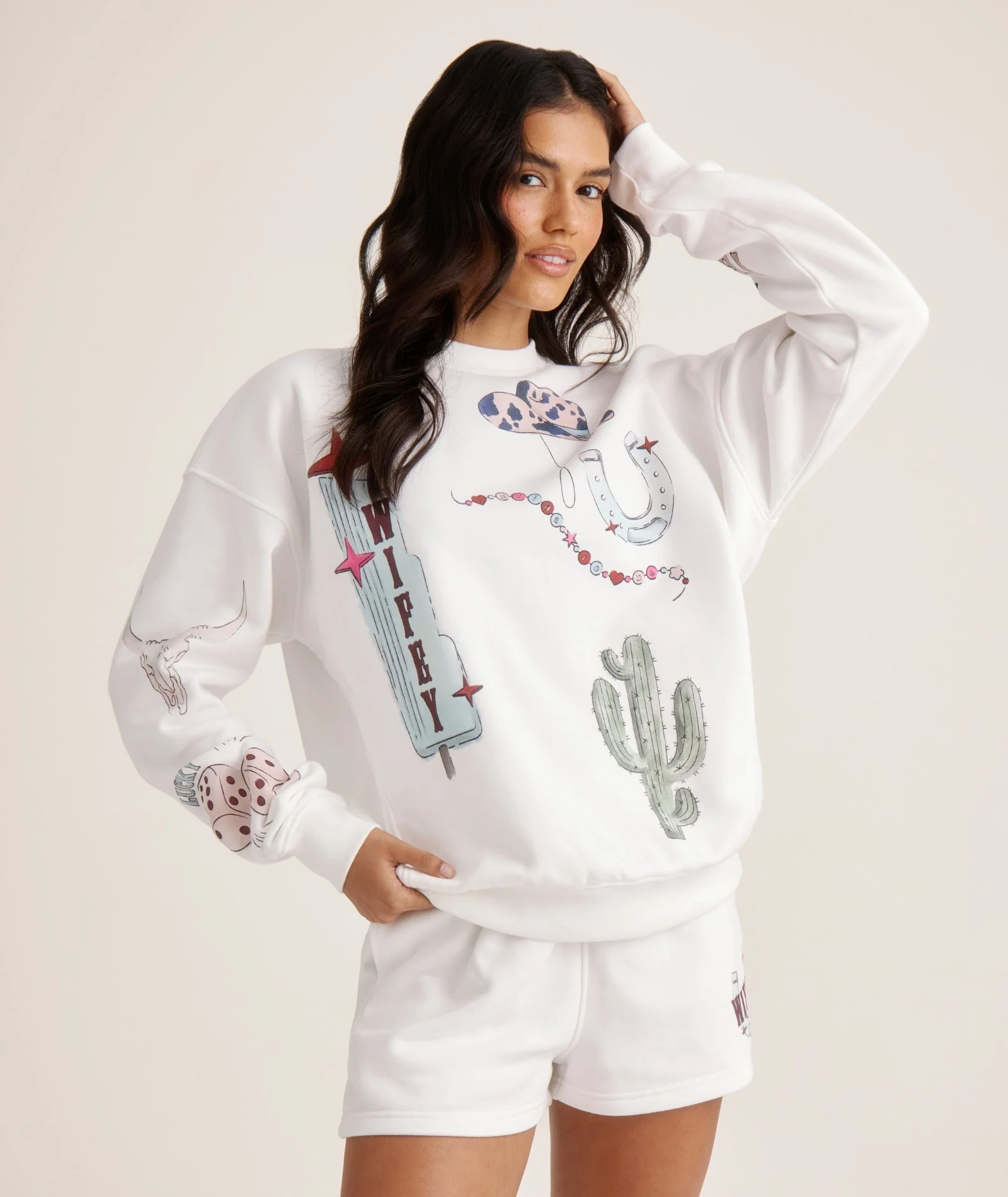 Last Rodeo Destination Shorts - White - Image 6