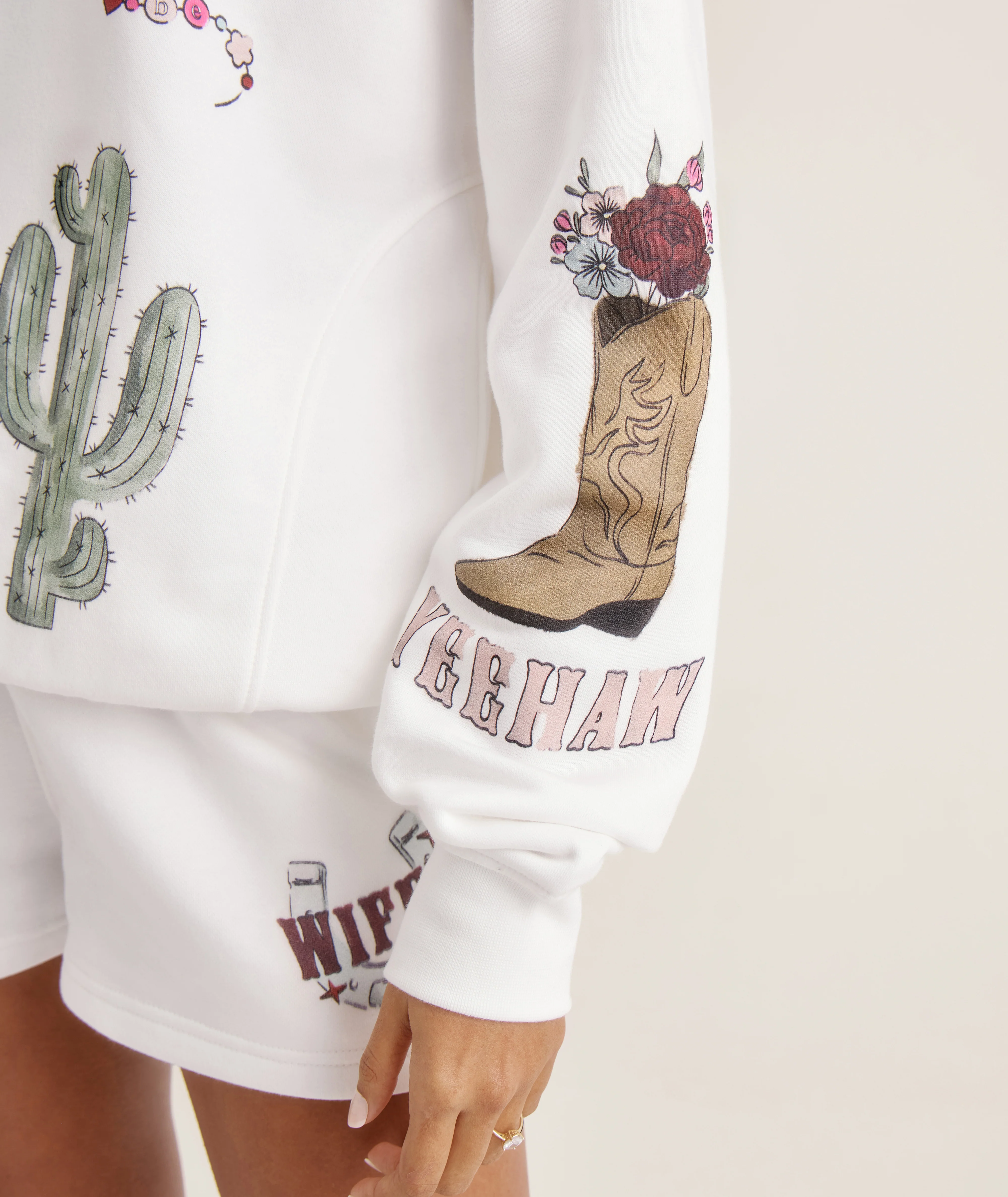 Last Rodeo Destination Sweatshirt - White - Image 5