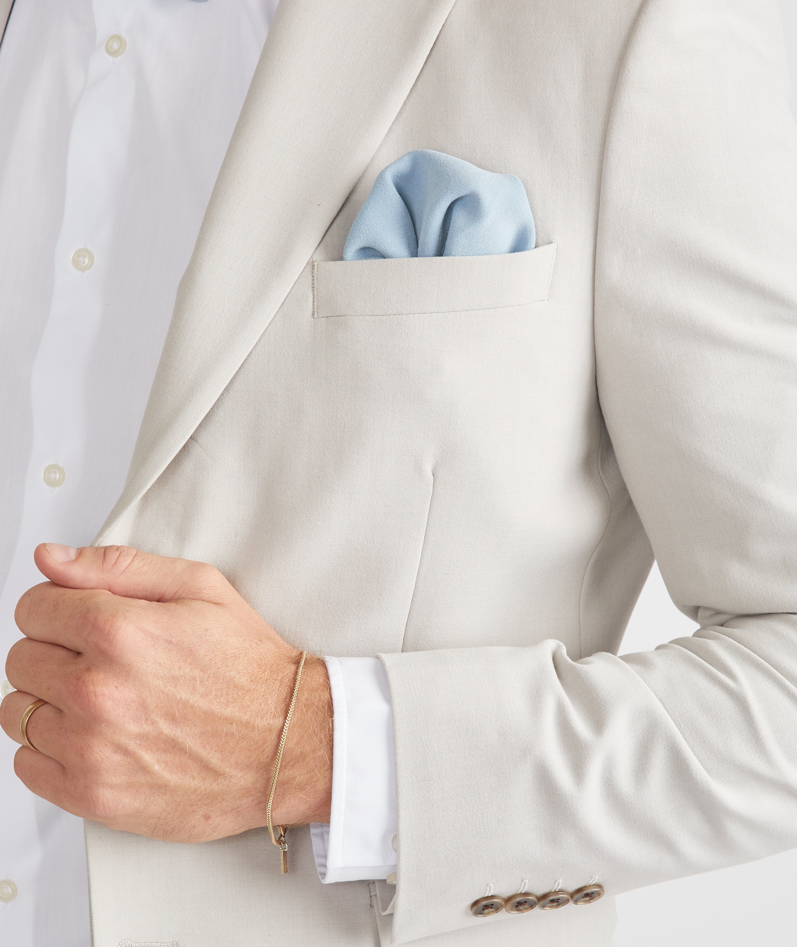 Men's Crepe Pocket Square - Image 5