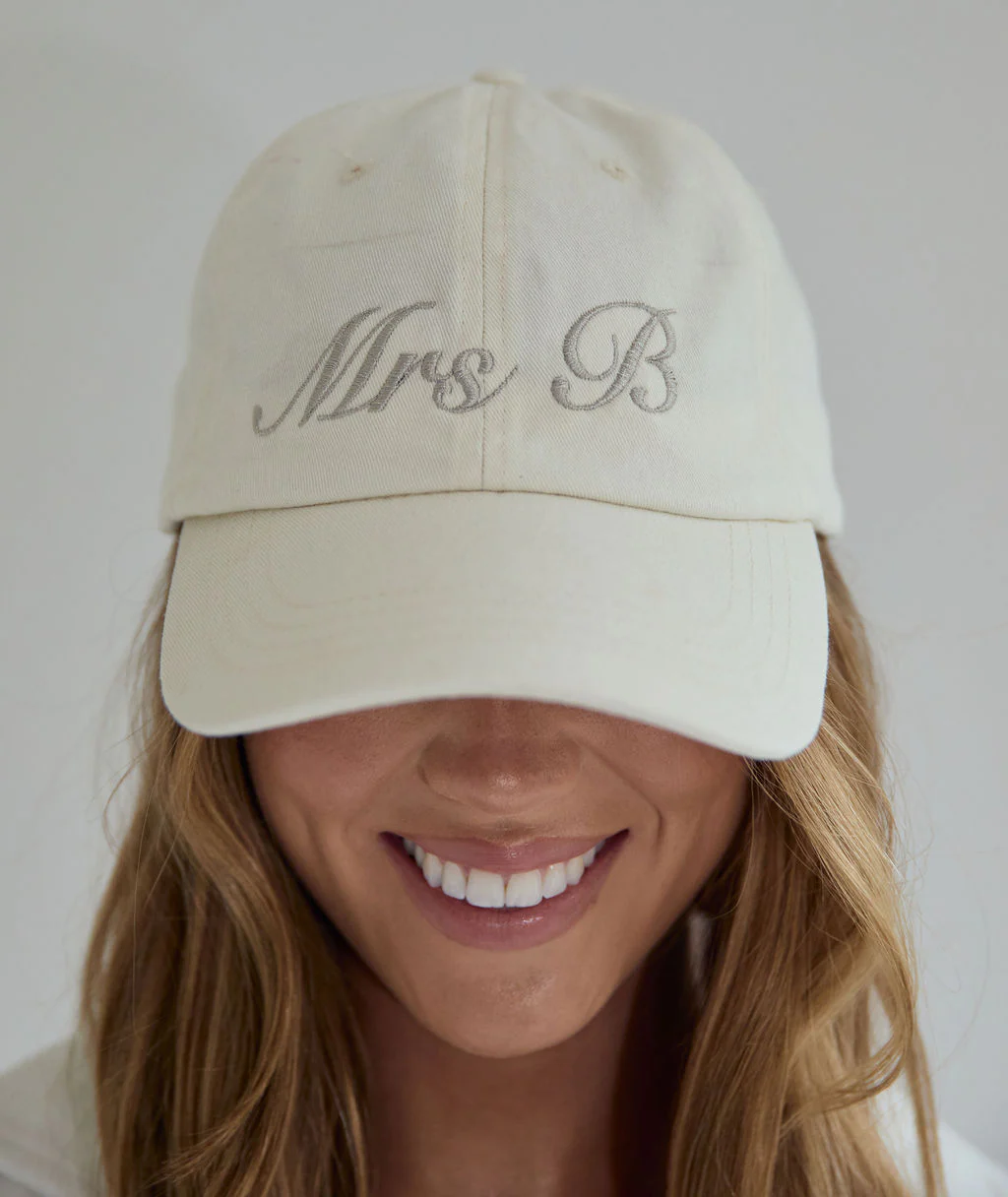 Personalised Mrs Cap - Image 3