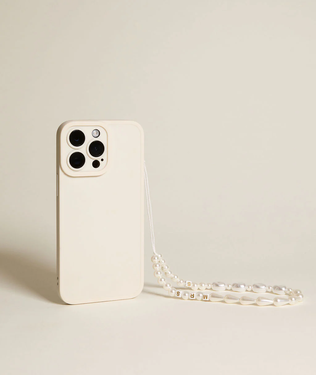 Personalised Mrs Pearl Phone Charm - Image 3