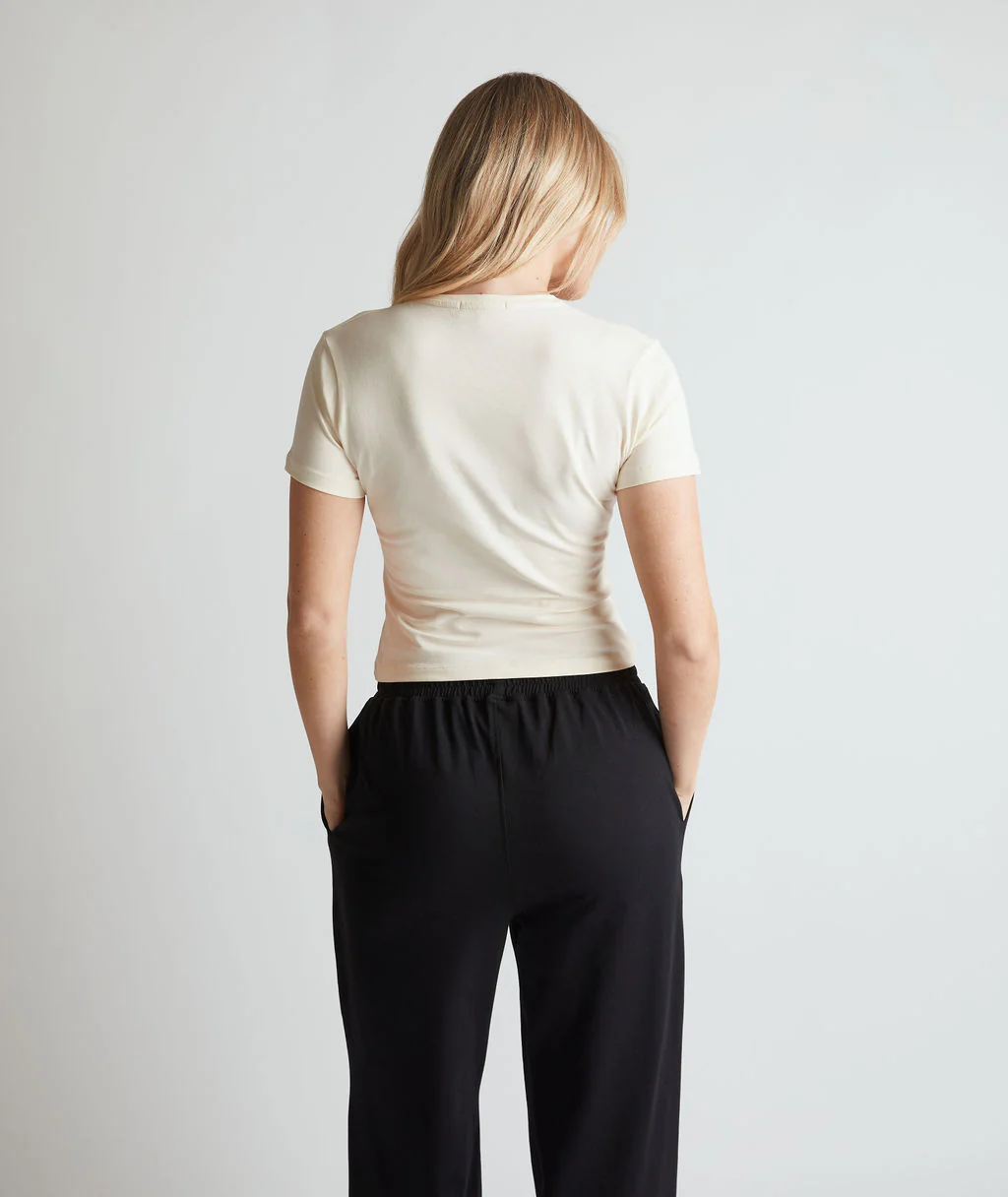 Soft Short Sleeve Tee - Buttermilk - Image 5