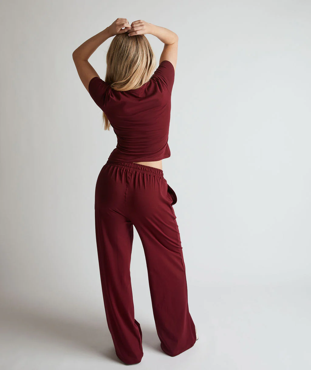 Soft Short Sleeve Tee - Merlot - Image 5