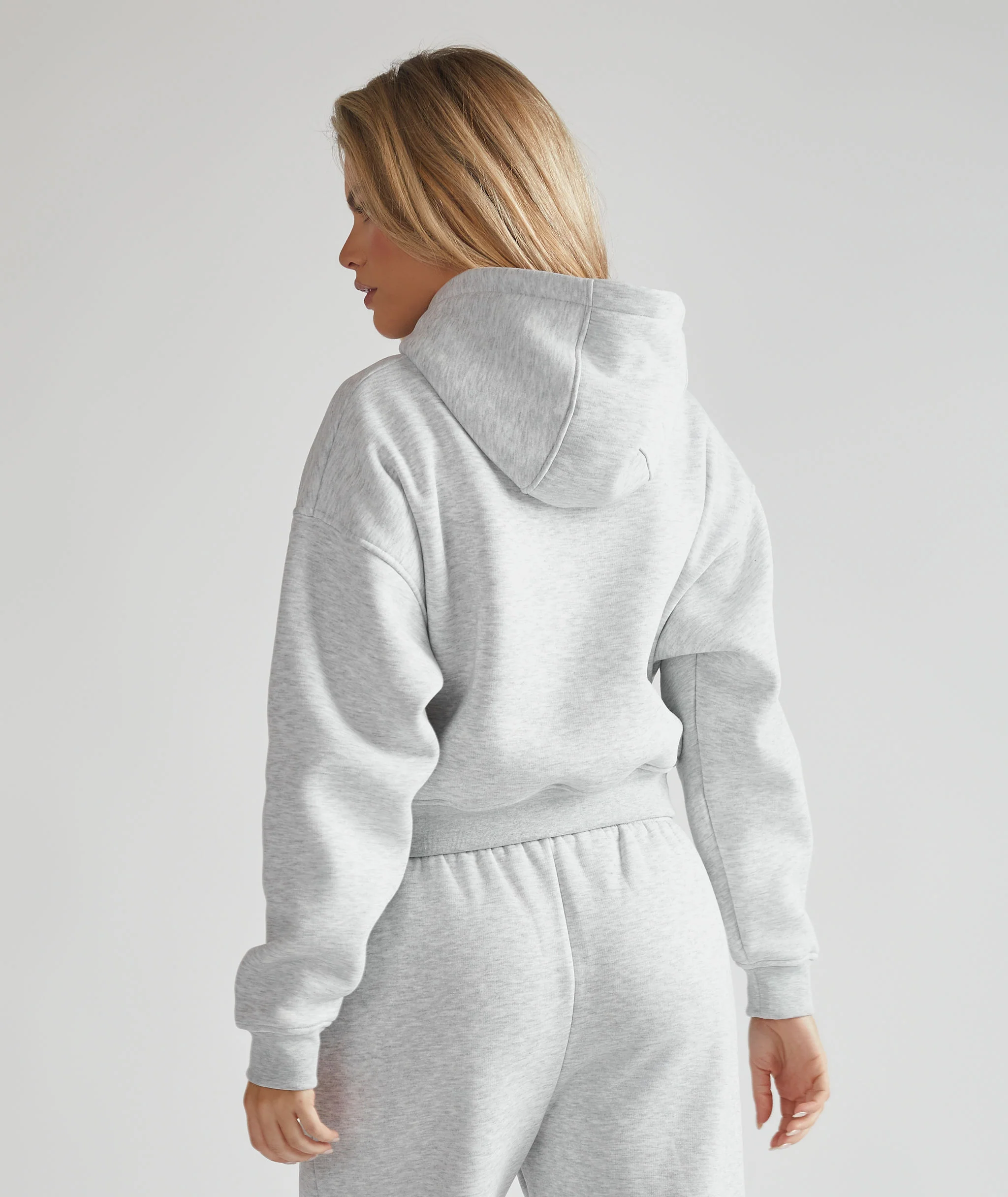 Stories Hoodie - Grey Marl - Image 4