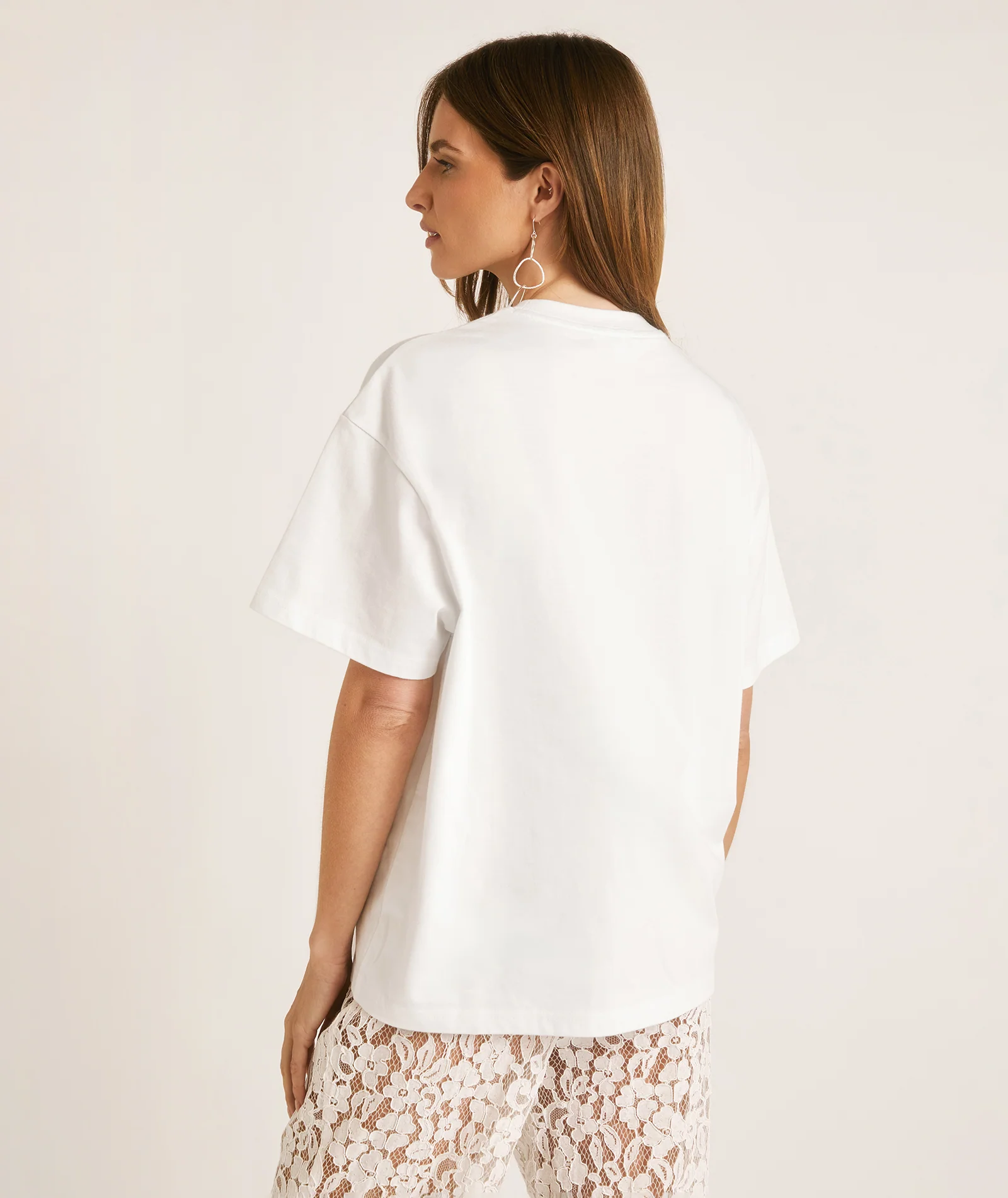 Wifey Wants a Marg Beaded Tee - White - Image 6