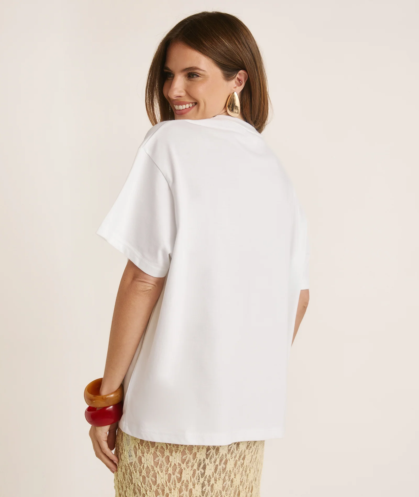 Wifey Wants a Spritz Beaded Tee - White - Image 6
